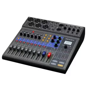 ZOOM LiveTrak L-8 8ch Live Podcast Digital Mixer and Recorder FREE SHIPPING New - Picture 1 of 4
