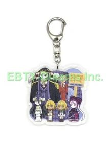 1er Set Overlord Anime Acryl Schlüsselanhänger Ainz, Albedo, Shalltear, Mare, Aura - Bild 1 von 2