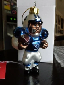 TENNESSEE TITANS GLAS ORNAMENT NEU IM KARTON  - Bild 1 von 4