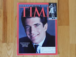 Time Magazine Commemorative John F Kennedy Jr. 7/26/1999 Canadian Edition - Picture 1 of 12