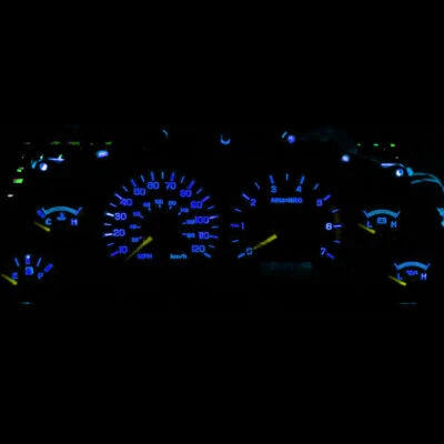 Blue Led Kit Instrument Cluster Gauge For Ford Mustang 99 00 01 02 03 04 1999-04 - Image 1 of 4