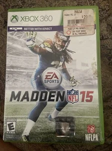 Madden NFL 15 Microsoft Xbox 360 Video Game Complete - Foto 1 di 5
