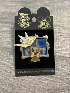 Disney Park 50th Anniversary Castle Pin Tinker Bell Pin Trading - Bild 1 von 3