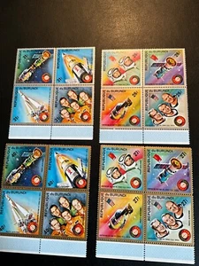 Estampillas Burundi Scott #477-8, C216-7 nunca articuladas - Imagen 1 de 1