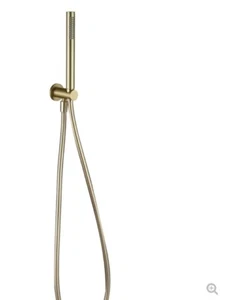 Gebürstetes Messing Mobilteil Halterung & Schlauch Kit Instinct WB12BB F&F  - Bild 1 von 6