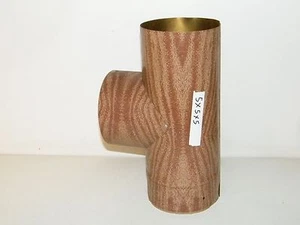 Walnut Stove Pipe Vent Pipe Tees Single Wall - Picture 1 of 5