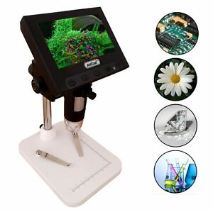 Microscopio con display digitale USB TF Card ingrandimento 1000X Q-XW01
