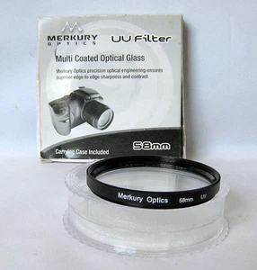 Merkury Optics UV Filter 58 mm. - Picture 1 of 1