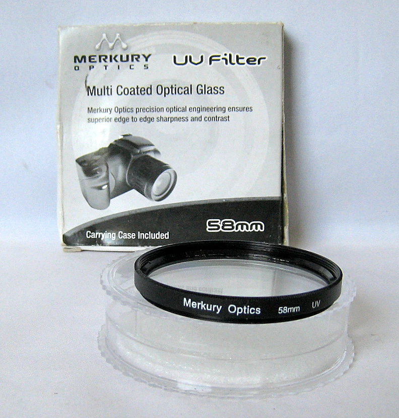 Merkury Optics UV Filter 58 mm. - Image 1 of 1