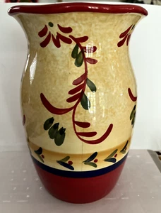 PAMELA GLADDING Large VASE Certified International 9.5" tall, 6" diameter - Picture 1 of 3