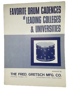 Partituras Gretsch Favorite Drum Cadences Of Leads Colleges & Universities - Imagen 1 de 3