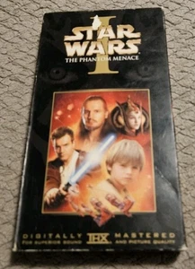 Star Wars The Phantom Menace 2000 VHS Tested Plays - Foto 1 di 11