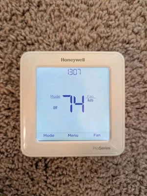 Honeywell TH6320WF2003 T6 Pro Series Z-Wave Thermostat - Image 1 of 4