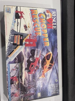 MARCHON HO - Rescate 911 Chopper Rescue - Juego de carreras como se muestra sin probar Foto 1 de 4