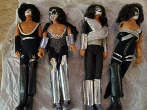 Mego Kiss 12" Puppen Set Vintage 1977 & 1978 ohne Originalkartons Vintage Set - Bild 1 von 14