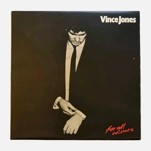 VINCE JONES "For All Colours" RARE AUSSIE 1984 10Tk 2nd LP w/BLUE [Jazz Vocal] - Picture 1 of 4