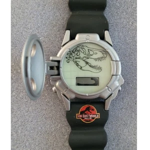 JURASSIC PARK-The Lost World Techno Time Watch Burger King Vintage 1997--Funziona!! - Foto 1 di 13
