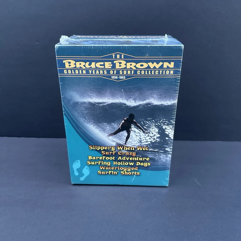 Bruce Brown Golden Years of Surf Collection Box Set (DVD, 2004, 6-Disc Set) NEW - Image 1 of 4
