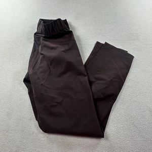 Lululemon Pants Womens 4 Red Brown On The Fly Pant Woven Straight Leg Athleisure - Picture 1 of 12