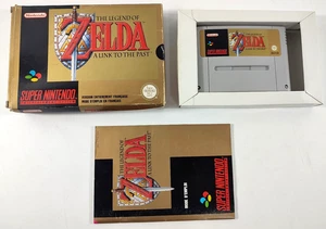 Jeu Super Nintendo SNES en boite  Zelda A Link to the Past  avec notice - Picture 1 of 4