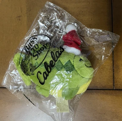 Bass Pro Shops, BASS CHRISTMAS PLUSH *2025 Limited Edition PROMO 4 x 2” SEALED* - Image 1 of 4