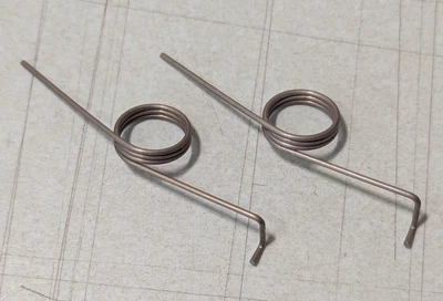 Lot of 2 Genuine Homelite Throttle Springs 167101 NEW OEM Green Machine - Image 1 of 3