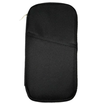 BLUE DONUTS Passport Holder RFID Blocking Travel Wallet Credit Card ID Case Cover