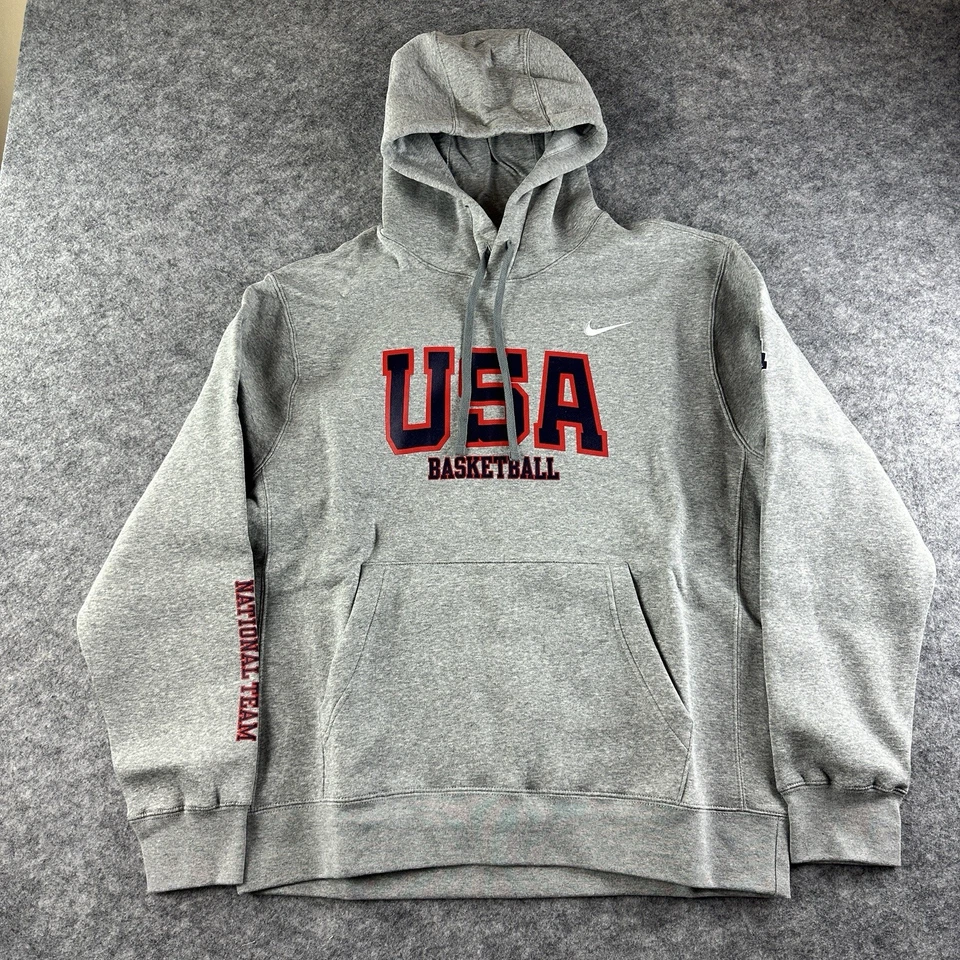 Sudadera con capucha de baloncesto Nike Team USA para hombre talla grande Foto 1 de 4