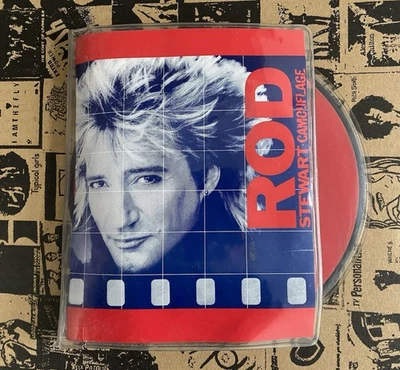 Rod Stewart - Infatuation - 7" Promo Picture Disc + Interview Cassette - 1984 - Image 1 of 3