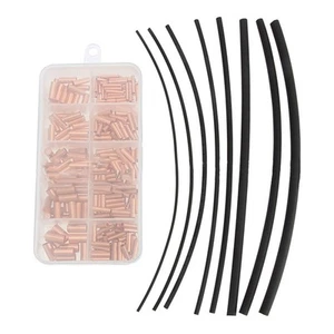 Heat Shrink Tube Small Copper Tube Boats Machine Tools 4mm Black Copper - Afbeelding 1 van 10
