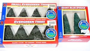 HO Scale Life-Like Trains Sm. Immergrüne Bäume 1923 1907 + Riesen Blaufichte 1952 - Bild 1 von 8