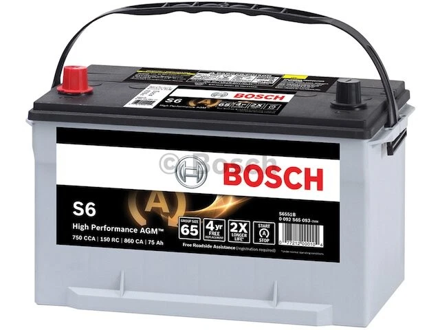 Batería Bosch 89RNGF83 para Vauxhall Victor 1957 1958 1959 1960 1961 1962 1963 Foto 1 de 1