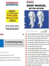 Honda Outboard Machine Maintenance Manual (Electronic Version)