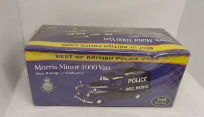 Atlas Editions 1:43 Morris Minor 1000 Van West Riding Constabulary Dog Patrol - Image 1 of 4