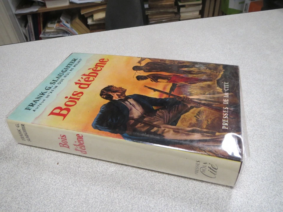 CA4 BOIS D EBENE FRANK G SLAUGHTER  PRESSES DE LA CITE - Photo 1/1