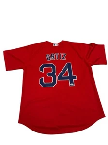Red Jersey David Ortiz RED SOX Signed Autographed BECKETT AUTHENTICATION - Picture 1 of 8