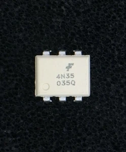 4N35M FSC 4N35 OPTOISO 4.17KV TRANS W/BASE 6DIP ROHS 20 PIECES - Picture 1 of 1