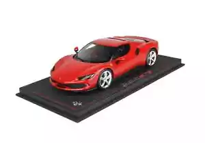 Ferrari 296 GTB - 1:18 (2021) Rosso Corsa 322 - With Showcase - BBR - Foto 1 di 3