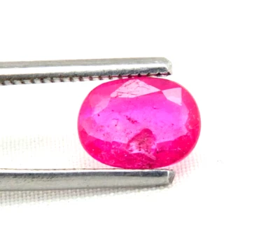 Shola Real 1,42 CT Natural Pink Red Ruby from Madagascar - Image 1 of 2