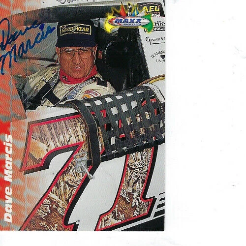 DAVE MARCIS SIGNED 1997 MAXX RACING #38 - NASCAR - Image 1 of 1