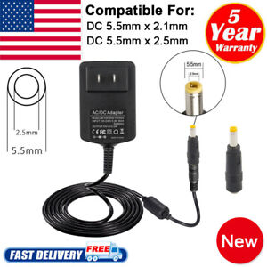 15V 2A Power Supply Adapter Charger AC to DC Transformer 5.5mm x 2.1-5.5 x 2.5mm
