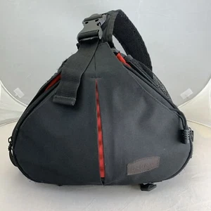 Caden Camera Case Shoulder Bag Sling Backpack Waterproof Black Canon Sony Nikon - Picture 1 of 13