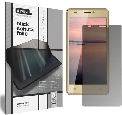 Screen Protector for Cubot H3 Privacy Filter 4-Way Protection dipos - Image 1 of 4