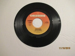 Chicago: Alive Again / Love Was New / 45 Rpm 1978 / VG+ - Imagen 1 de 2
