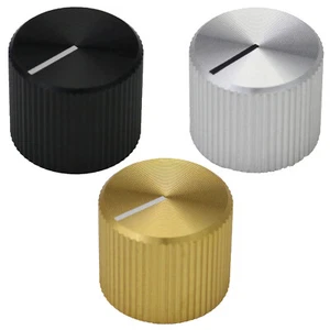 Small 15mm Solid Aluminium Control Knob For HiFi, Amp, Guitar - 6.4mm Round Hole - Picture 1 of 13