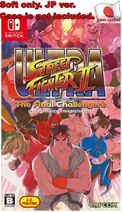 Nintendo Switch JP USED SOFT ONLY Ultra Street Fighter II The Final Challenger - Picture 1 of 3