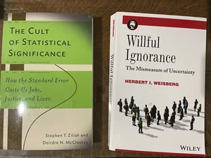 Cult of Statistical Significance and Willful Ignorance - statistics lot - Picture 1 of 2
