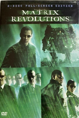 The Matrix Revolutions DVD 2004 2-Disc Set Full Screen SEALED NEW!!! - Image 1 of 2