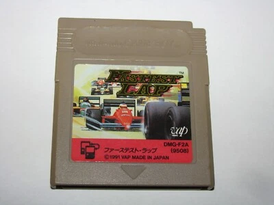 Fastest Lap Game Boy GB Japan import US Seller - Image 1 of 2