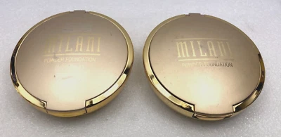 (2) Base en polvo MILANI EVEN TOUCH/EVEN TONE - 01 CARCASA **SE VENDE COMO ESTÁ Foto 1 de 4